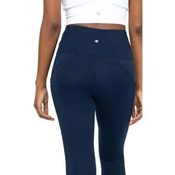 Yogalicious High Waist Capri Leggings with Pockets