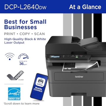 Brother DCP-L2640DW Wireless Laser Printer
