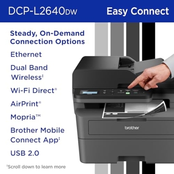 Brother DCP-L2640DW Wireless Laser Printer