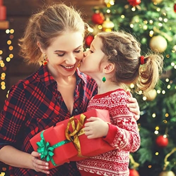 Ymimanchil Christmas Stud Earrings for Women Festive Joy