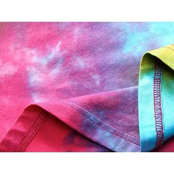 HUHOT Tie Dye Midi Dress for Ladies - Summer Bohemian Style