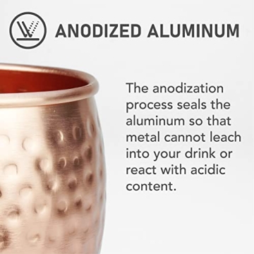 Handcrafted ARORA Moscow Mule Mugs Set of 4