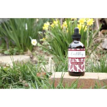 Earthley Wellness Sinus Saver, Natural Remedy, Free of Allergens, Parabens, and Preservatives, Helps Boost Vitamin C (2 oz., Alcohol Free)