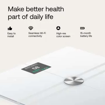 WITHINGS Body Comp Scale for Complete Body Analysis