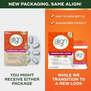 Align Probiotic, Women's Dual Action - Multi-Strain Probiotic for Feminine Health, 28 Capsules