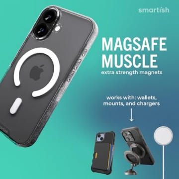Smartish iPhone 17 MagSafe Clear Case for Ultimate Protection