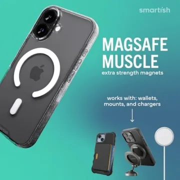 Smartish iPhone 17 MagSafe Clear Case for Ultimate Protection