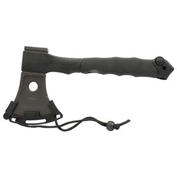 Durable Schrade Mini Axe/Saw Combo for Outdoor Adventure