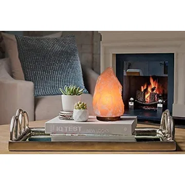 7 Inch Himalayan Salt Lamp - Dimmable Night Light From Pakistan