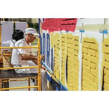 Dickies mens Relaxed-fit Painter's work utility pants, White, 36W x 32L US