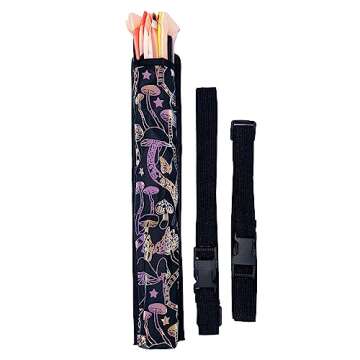 PandaTak Flash Reflective Rave Fan Holster for Festivals