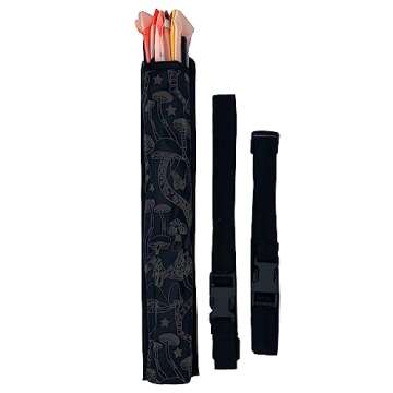 PandaTak Flash Reflective Rave Fan Holster for Festivals