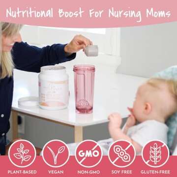 Milk Dust Protein Powder for Nursing Moms - Vegan Lactation Support