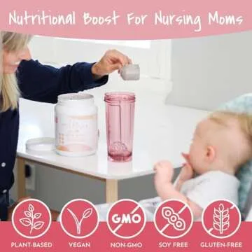Milk Dust Protein Powder for Nursing Moms - Vegan Lactation Support