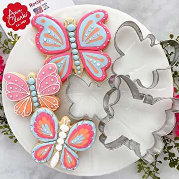 Butterfly Cookie Cutters Set - Perfect for Baking Fun!