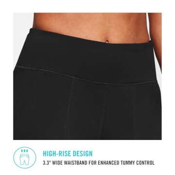 BALEAF Women's Bermuda Long Athletic Shorts - Perfect Fit