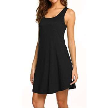 Stylish Women's Summer Beach Dress with Pockets