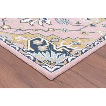 Allen Home Hand Crafted Wool Rugs | Area Carpets Suitable for Living Room, Bedroom, Dining Room | Tr...
