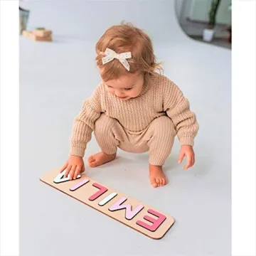 Personalized Wooden Name Puzzles for Kids - Unique Gift