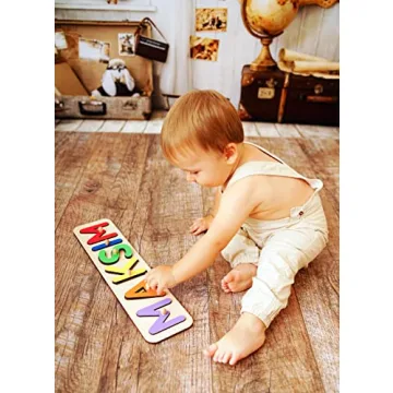 Personalized Wooden Name Puzzles for Kids - Unique Gift