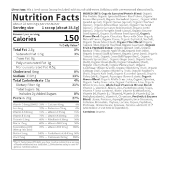 Garden of Life Meal Replacement Shakes, Vegan Protein Powder