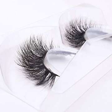 Dramatic 3D Mink False Eyelashes for All Occasions