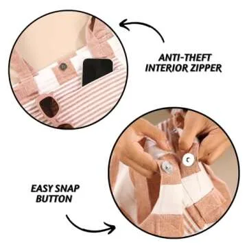 Folkulture Large Beach Bags: Stylish Tote & Vacation Essential