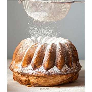 IPOW Set of 3 Stainless Steel Fine Mesh Strainer, Colander Sieve Sifters with Long Handle for Kitche...