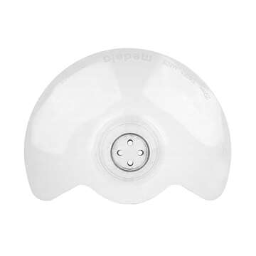 Medela Contact Nipple Shield for Breastfeeding, Medium 20mm Nippleshield, For Latch Difficulties or Flat or Inverted Nipples, Made Without BPA