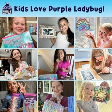 PURPLE LADYBUG Bendable Wax Craft Sticks for Kids: 15 Colors, 2 Lengths - 6&12 Inches, 150 of Each - Road Trip Activities for Kids, Restaurant Air Plane Car Travel Toys for Toddlers Easter Gift