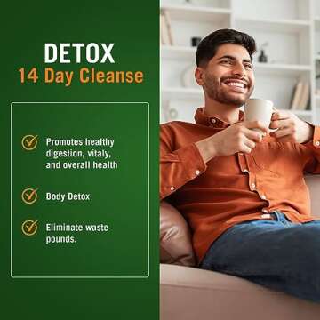 Century Systems The Cleaner Detox, Powerful 14-Day Complete Internal Cleansing Formula for Men, Support Digestive Health, 104 Vegetarian Capsules