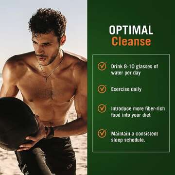 Century Systems The Cleaner Detox, Powerful 14-Day Complete Internal Cleansing Formula for Men, Support Digestive Health, 104 Vegetarian Capsules