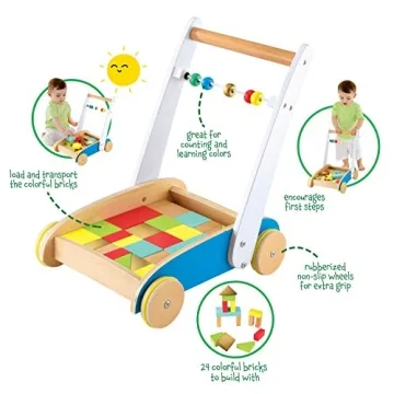 Wooden Toddle Truck for Physical Development and Fun