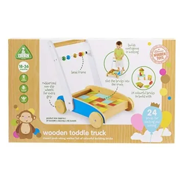 Wooden Toddle Truck for Physical Development and Fun