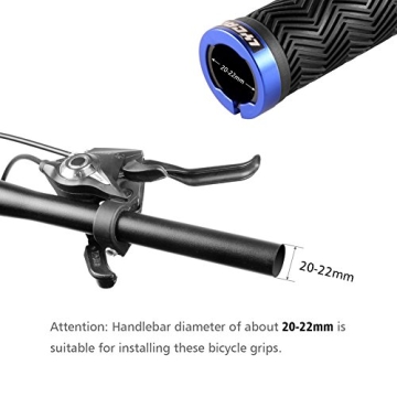 LYCAON Bike Handlebar Grips for Comfort and Style