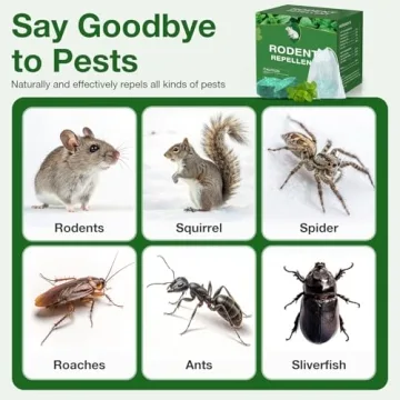 Peppermint Oil Mouse Repellent Balls - Safe & Effective