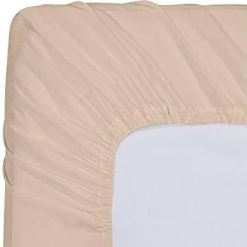Utopia Bedding King Fitted Sheet - Bottom Sheet - Deep Pocket - Soft Microfiber - Shrinkage and Fade Resistant - Easy Care -1 Fitted Sheet Only (Beige)
