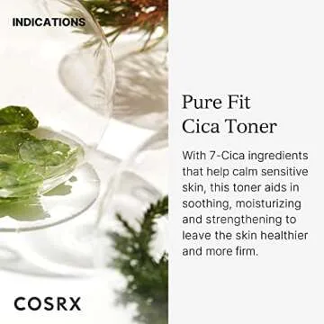 COSRX Pure Fit CICA Toner, 150ml / 5.07 fl.oz | Soothing Korean Toner for Sensitive Skin | Centella ...