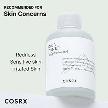 COSRX Pure Fit CICA Toner, 150ml / 5.07 fl.oz | Soothing Korean Toner for Sensitive Skin | Centella Asiatica Facial Toning Water | Korean Skin Care, Not Tested on Animals, Sulfates Free, Paraben Free