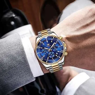 OLEVS Men's Multifunction Watch - Classy & Functional