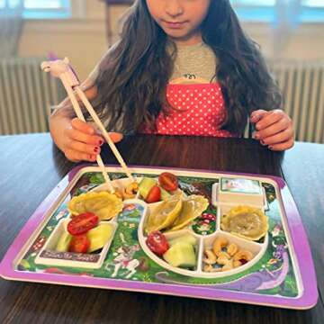 Genuine Fred Dinner Winner Enchanted Forest Kid's Tray