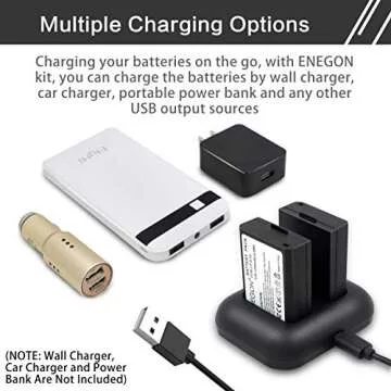 LP-E10 ENEGON Replacement Battery & Charger for Canon