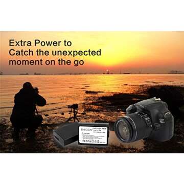LP-E10 ENEGON Replacement Battery & Charger for Canon