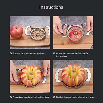 BCBUSY CAICO-X Apple Slicer with 12 Sharp Blades