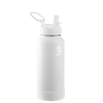Takeya Actives Insulated Water Bottle with Straw Lid