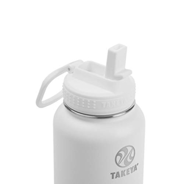 Takeya Actives Insulated Water Bottle with Straw Lid