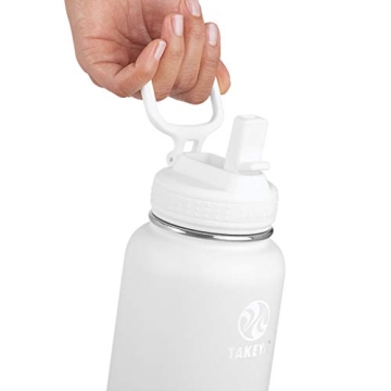 Takeya Actives Insulated Water Bottle with Straw Lid