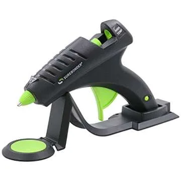 Surebonder Cordless Hot Glue Gun, High Temperature, Full Size, 60W, 50% More Power & Other Strong Materials (Specialty Series CL-800F) & DT-50 All Temperature 50 Glue Sticks, 4-Inch