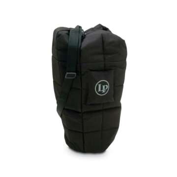 Latin Percussion LP540-BK LP Quilted Conga Bag,Black
