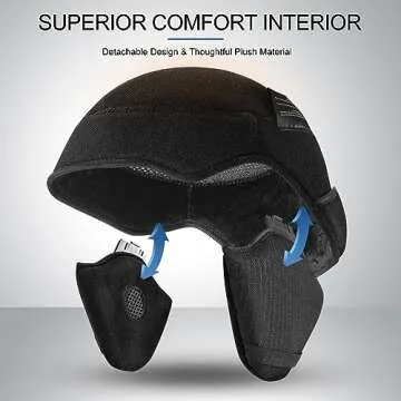 Odoland Snowboard Helmet & Ski Goggles Set for All